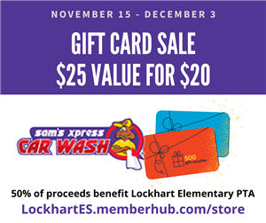 PTA Gift Card Sale